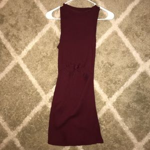 Pacsun knotted body dress